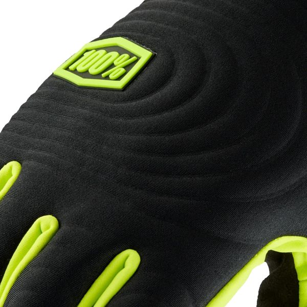 100% Brisker Xtreme Black Neon Yellow
