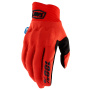 Motorcycle Gloves 100% Cognito Smart Shock Red