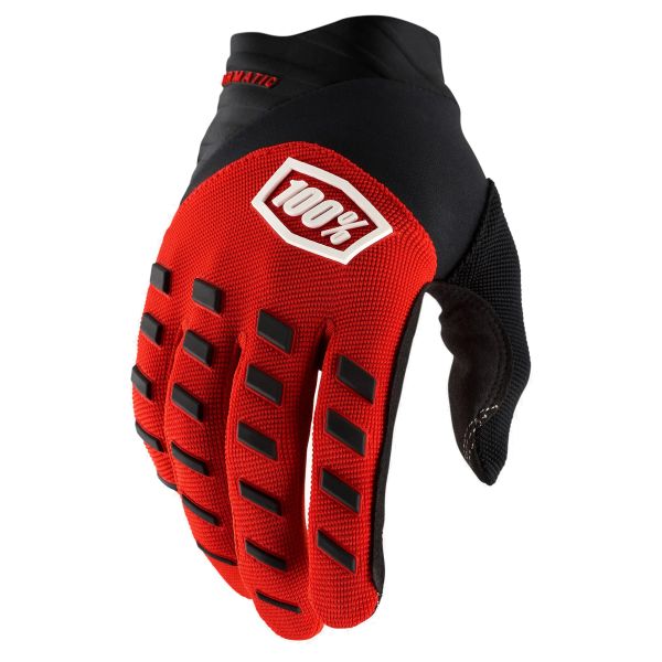 Motorcycle Gloves 100% Kid Airmatic Red Black