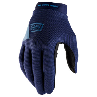 Motorcycle Gloves 100% Ridecamp Navy