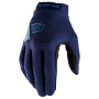 Motorcycle Gloves 100% Ridecamp Navy