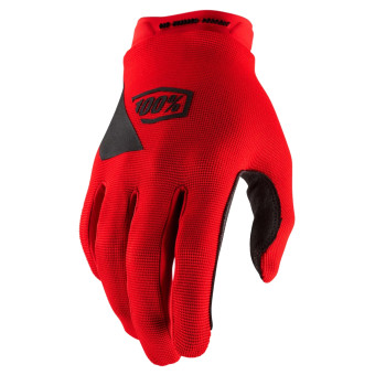 Motorcycle Gloves 100% Ridecamp Red