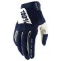 Motorcycle Gloves 100% Ridefit Navy