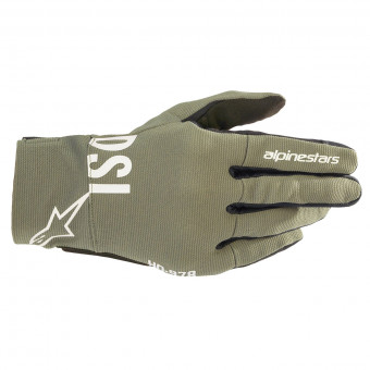 Motorcycle Gloves Alpinestars AS-DSL Shotaro Military Green