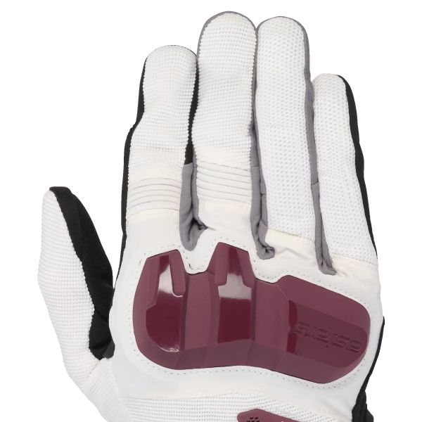 Alpinestars Chrome Women Off White Burgundy