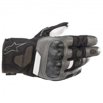 Motorcycle Gloves Alpinestars Corozal V2 Drystar Black Dark Grey White