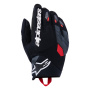 Motorcycle Gloves Alpinestars Durack Black Deep Gray Bright Red