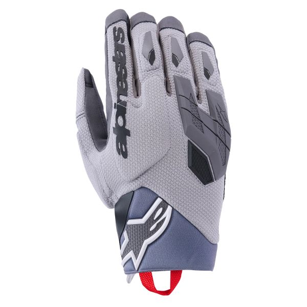 Motorcycle Gloves Alpinestars Durack Dark Gray Mid Gray