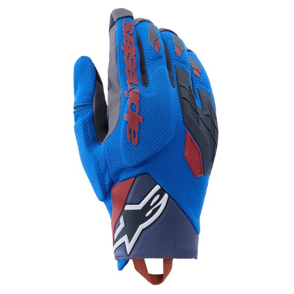 Motorcycle Gloves Alpinestars Durack Royal Blue Deep Gray