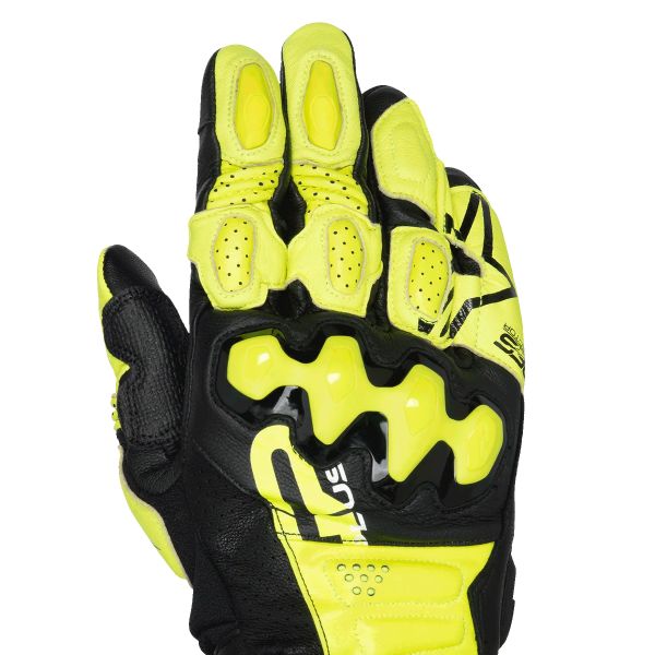 Alpinestars GP Plus R V3 Leather Yellow Fluo Black