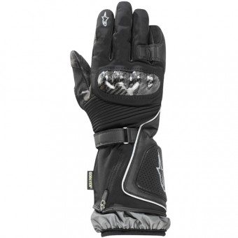 Motorcycle Gloves Alpinestars Jet Road Gore-Tex Black