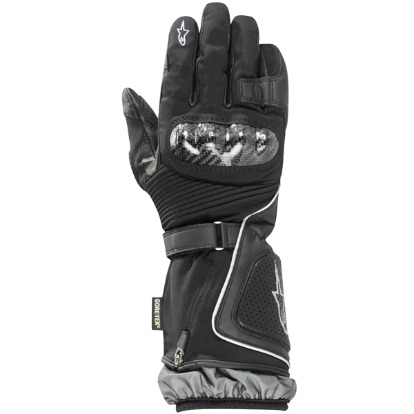 Motorcycle Gloves Alpinestars Jet Road Gore-Tex Black