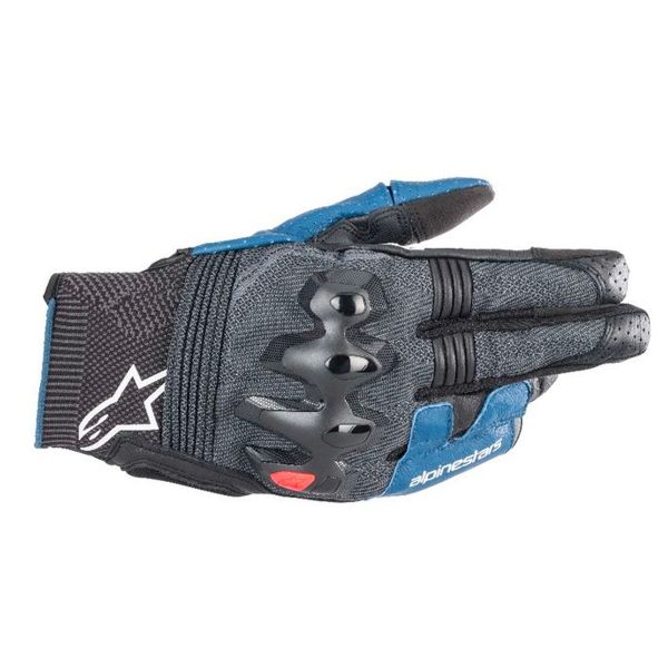 Motorcycle Gloves Alpinestars Morph Sport Black Blue Sodalite