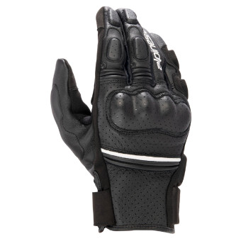Motorcycle Gloves Alpinestars Phenom Air Black White Motorcycle Gloves Alpinestars Phenom Air Black White