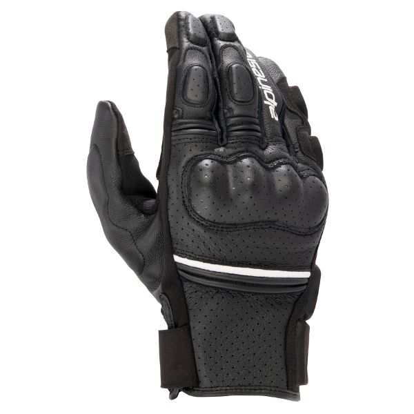 Motorcycle Gloves Alpinestars Phenom Air Black White