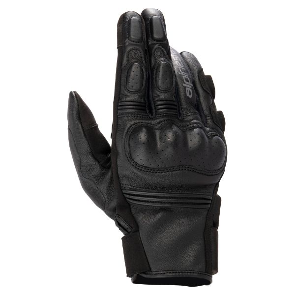 Motorcycle Gloves Alpinestars Phenom Black Black Motorcycle Gloves Alpinestars Phenom Black Black