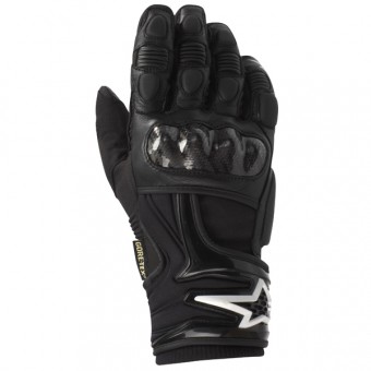 Motorcycle Gloves Alpinestars Polar Gore-Tex Black