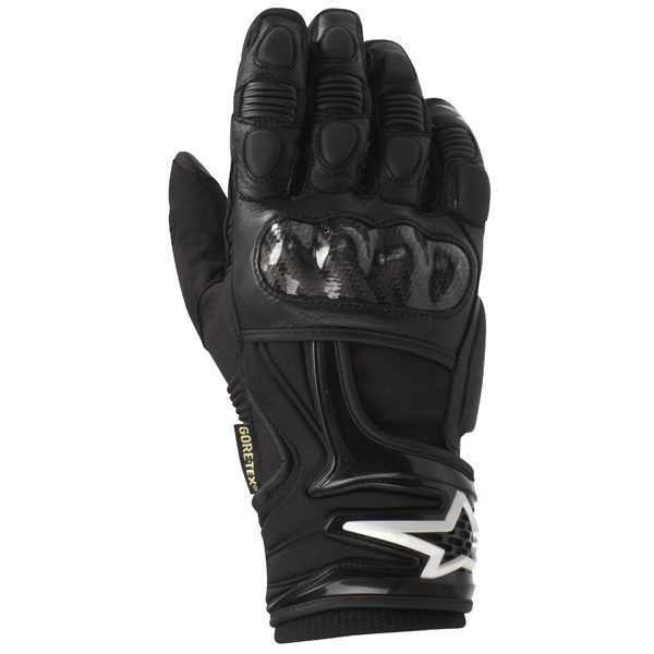 Motorcycle Gloves Alpinestars Polar Gore-Tex Black
