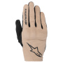 Motorcycle Gloves Alpinestars Reef V2 Sand Black