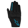 Motorcycle Gloves Alpinestars Reef Women V2 Black Hawaiian Ocean