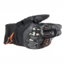 Motorcycle Gloves Alpinestars SMX-1 Drystar Black Red Fluo