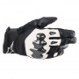 Motorcycle Gloves Alpinestars SMX-1 Drystar Black White