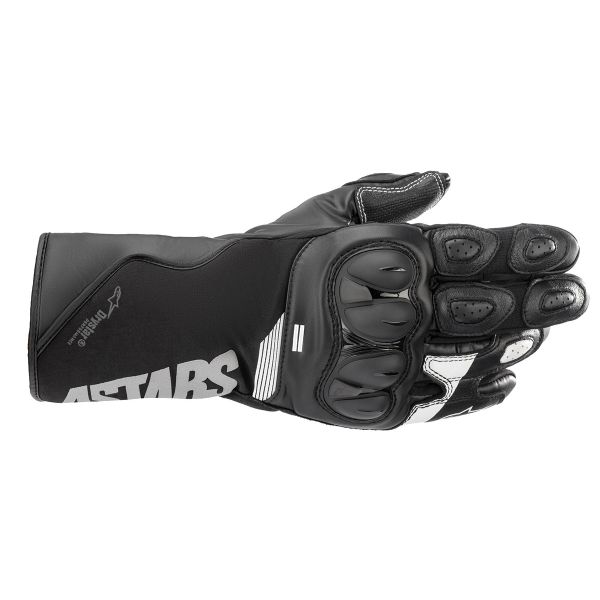 Motorcycle Gloves Alpinestars SP-365 Drystar Black White Motorcycle Gloves Alpinestars SP-365 Drystar Black White