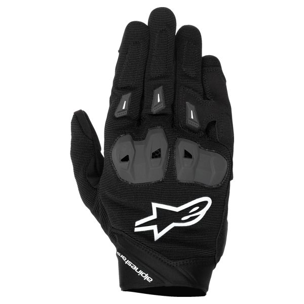 Motorcycle Gloves Alpinestars SP X 1 Black White Motorcycle Gloves Alpinestars SP X 1 Black White