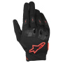 Motorcycle Gloves Alpinestars SP X 3 Black Red Fluo