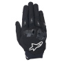 Motorcycle Gloves Alpinestars SP X 3 Black White