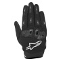 Motorcycle Gloves Alpinestars SP X 5 Air Black White