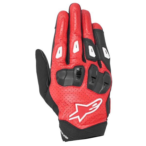 Motorcycle Gloves Alpinestars SP X 7 Black Bright Red White Motorcycle Gloves Alpinestars SP X 7 Black Bright Red White