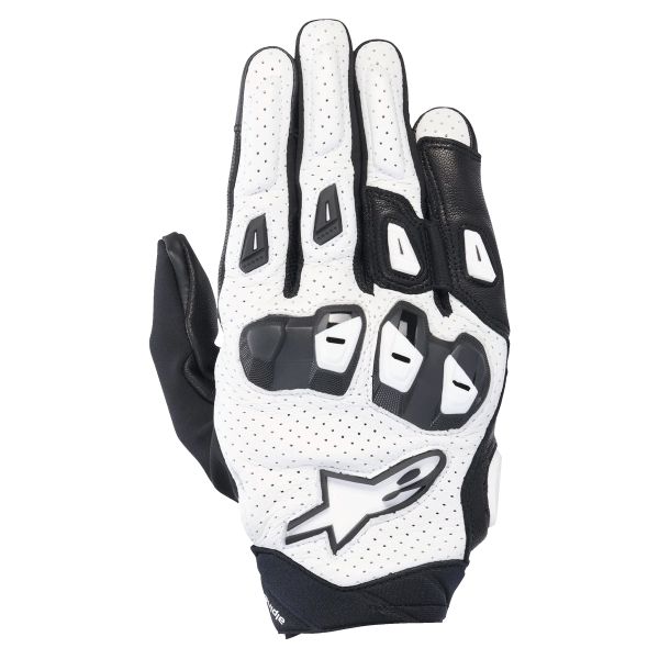 Motorcycle Gloves Alpinestars SP X 7 White Black
