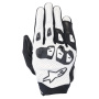 Motorcycle Gloves Alpinestars SP X 7 White Black