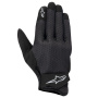 Motorcycle Gloves Alpinestars Stated Air Black Silver