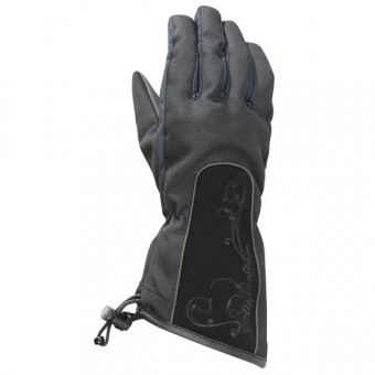 Motorcycle Gloves Alpinestars Stella Messenger Drystar Black