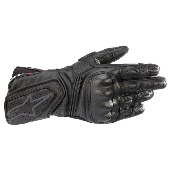 Motorcycle Gloves Alpinestars Stella SP-8 V3 Black Black Motorcycle Gloves Alpinestars Stella SP-8 V3 Black Black
