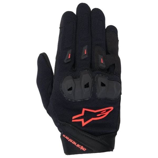 Motorcycle Gloves Alpinestars Stella SP X 1 Black Red Fluo Motorcycle Gloves Alpinestars Stella SP X 1 Black Red Fluo