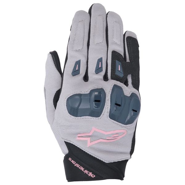 Motorcycle Gloves Alpinestars Stella SP X 1 Mid Gray Black Asphalt Motorcycle Gloves Alpinestars Stella SP X 1 Mid Gray Black Asphalt
