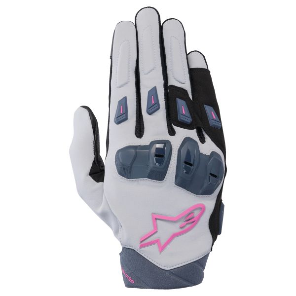Motorcycle Gloves Alpinestars Stella SP X 3 Mid Gray Asphalt Black Motorcycle Gloves Alpinestars Stella SP X 3 Mid Gray Asphalt Black