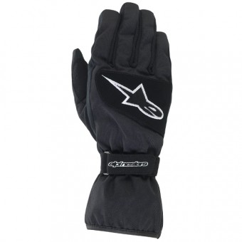 Motorcycle Gloves Alpinestars Stella SRS Drystar Black