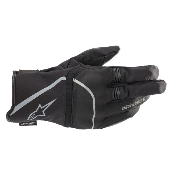 Motorcycle Gloves Alpinestars Syncro V2 Drystar Black Mid Gray Motorcycle Gloves Alpinestars Syncro V2 Drystar Black Mid Gray