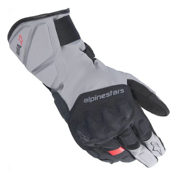 Motorcycle Gloves Alpinestars Tourer W-7 V2 Drystar Black Dark Grey Motorcycle Gloves Alpinestars Tourer W-7 V2 Drystar Black Dark Grey
