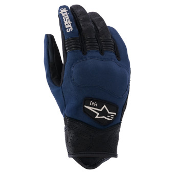 Motorcycle Gloves Alpinestars Tracker Gloves Dark Blue Black