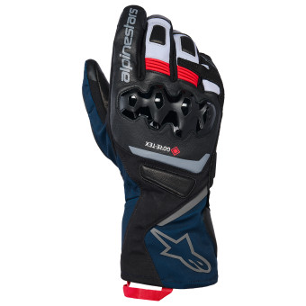 Motorcycle Gloves Alpinestars WT-8 Gore-Tex Insulated Black Dark Blue
