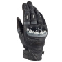 Motorcycle Gloves Bering Axel Black White Grey