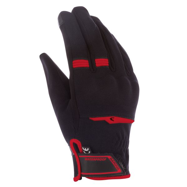 Motorcycle Gloves Bering Borneo Evo Black Red