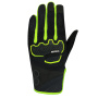 Motorcycle Gloves Bering Breeze Black Yellow Fluo