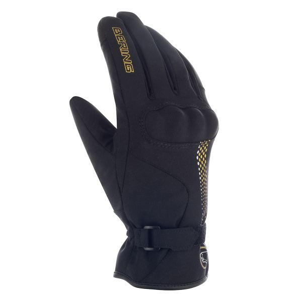 Motorcycle Gloves Bering Lady Carmen Black Gold