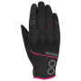 Motorcycle Gloves Bering Lady Nassau Black fuschia Gloves